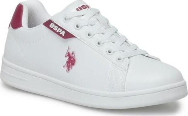 U.S. Polo Assn. COSTA 4FX BEYAZ BORDO COMFORT CASUAL ANATOMİK SNEAKER - Image 1
