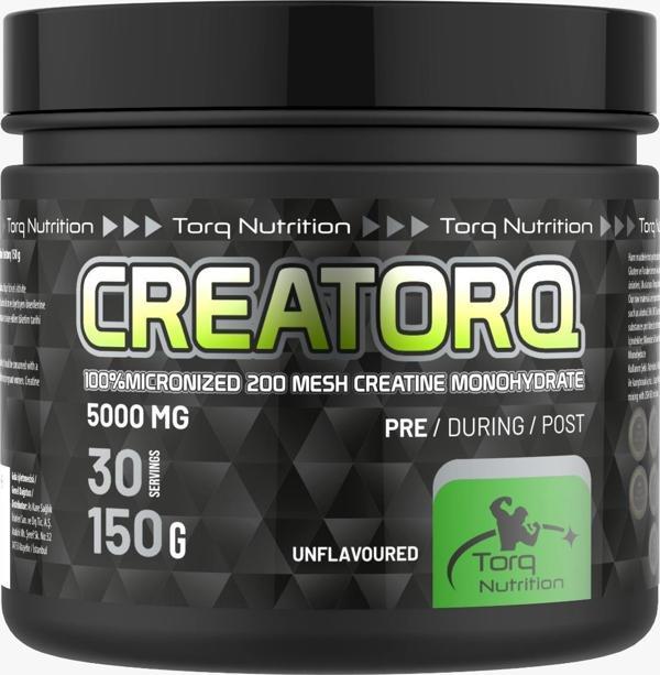 Torq Nutrition Creatorq %100 Micronized Creatine Monohydrate 150 gr - Image 1