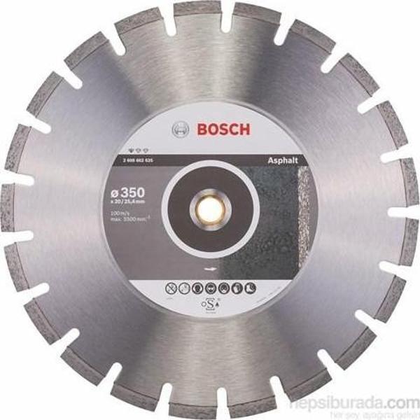 Bosch  - Standard Seri Asfalt İçin Elmas Kesme Diski - 350 X 20/25,40 X 3,2 X 10 Mm - Image 1
