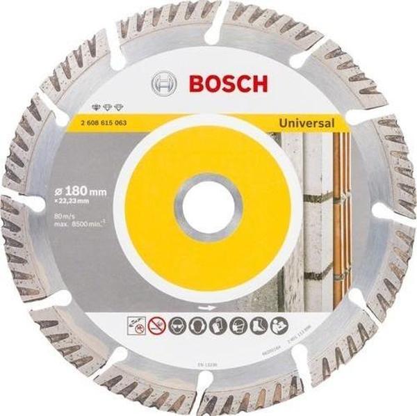 Bosch - Standard Seri Genel Yapı Malzemeleri Için Elmas Kesme Diski 180 mm - Image 1