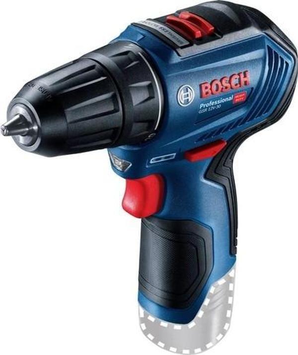 Bosch GSR 12V-30 Akülü Delme/Vidalama Makinesi (Akü ve Şarj Cihazı Dahil Değil) - 06019G9002 - Image 1