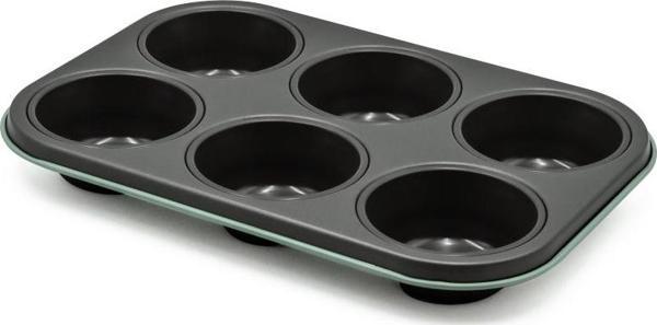 Aryıldız 6'lı Muffin Kalıbı Mint Yeşili - Image 1