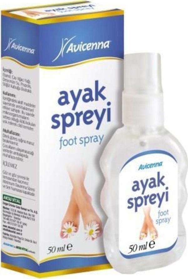 Avicenna Avıcenna Ayak Spreyi 50 Ml - Image 1