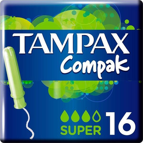 Tampax Orkid Discreet Tampon Süper 16 Adet - Image 1