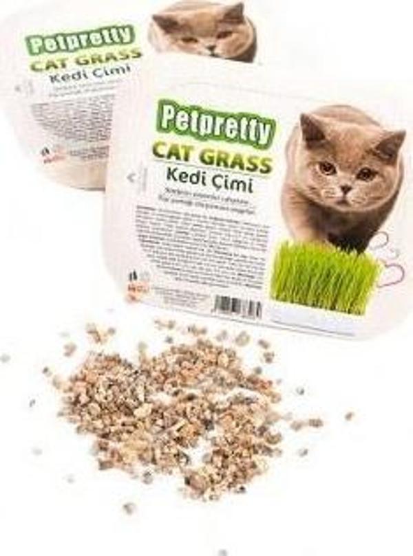 Petpretty Kedi Çimi - Image 1