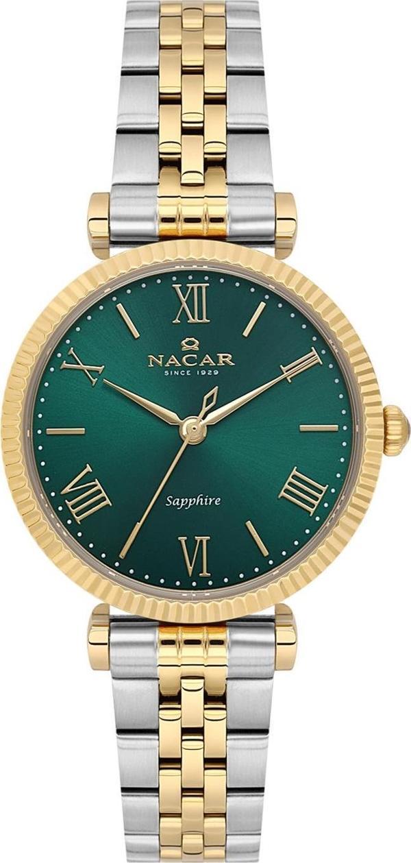 Nacar NC34-39B553-CNM Çelik - Sarı Metal Band Kadın Kol Saati - Image 1