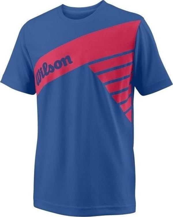 Wilson B Slant Tech Tee Erkek Çocuk T-Shirt WRA768103 - Image 1