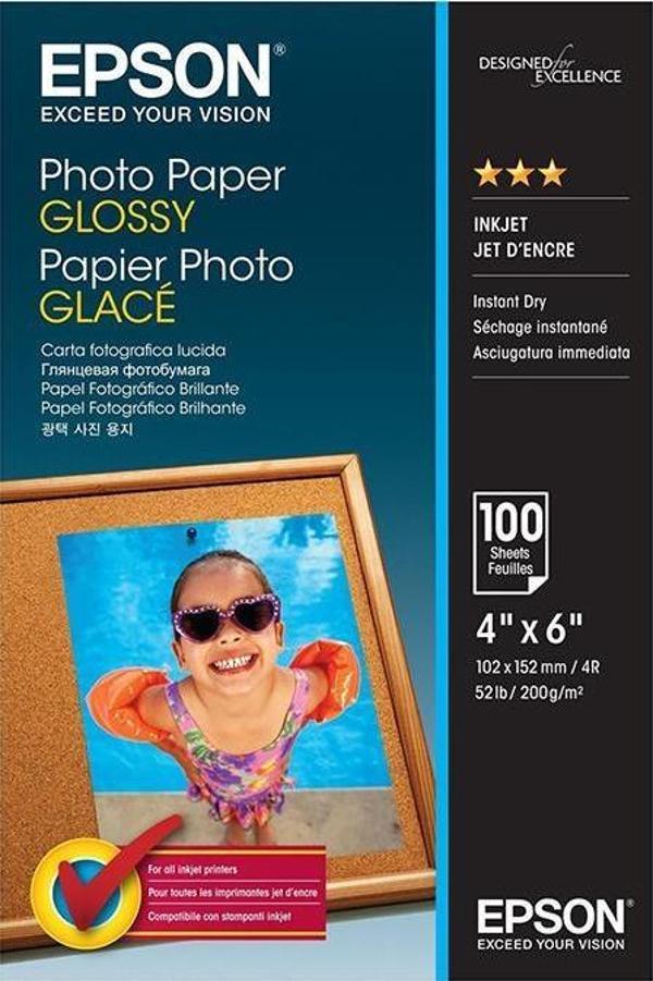 Epson Fotoğraf Kağıdı 10x15 200Gram 100'lü  C13S042548 - Image 1