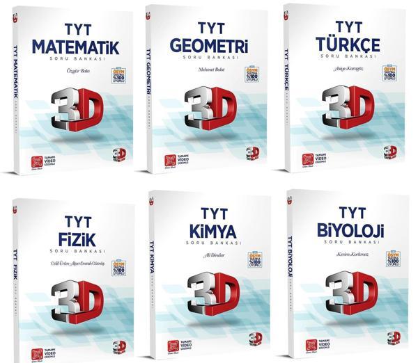 3D Yayınları 2024 Tyt Sayısal Soru Bankası Seti - 3D Yayınları - Image 1