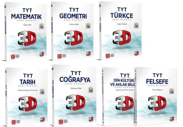 3D Yayınları 2024 Tyt Sözel Eşit Ağırlık Soru Bankası Seti - 3D Yayınları - Image 1
