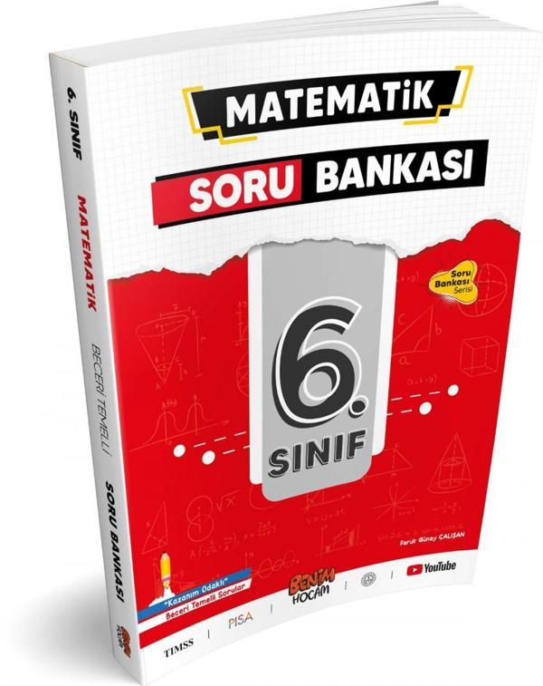 Benim Hocam 6. Sınıf Matematik Soru Bankası Yeni 2022 - Benim Hocam Yayınları - Image 1