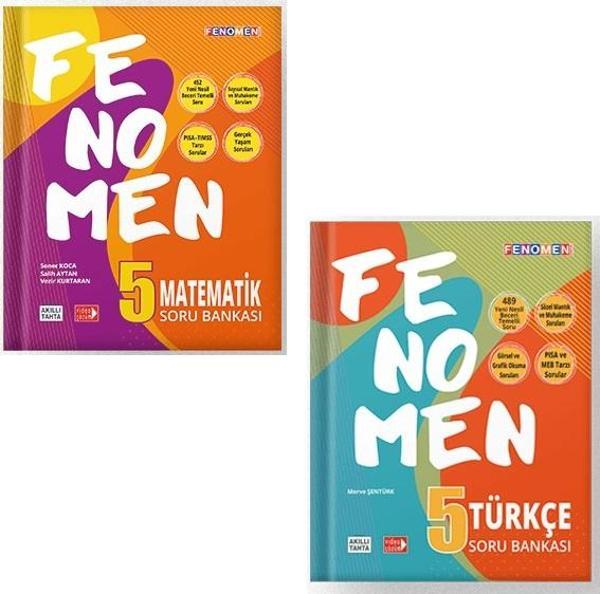 Fenomen Okul 2024 5. Sınıf Matematik Türkçe Soru Seti - Image 1