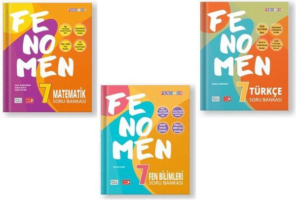 Fenomen Okul 2024 7. Sınıf Matematik Türkçe Fen Soru Seti - Image 1