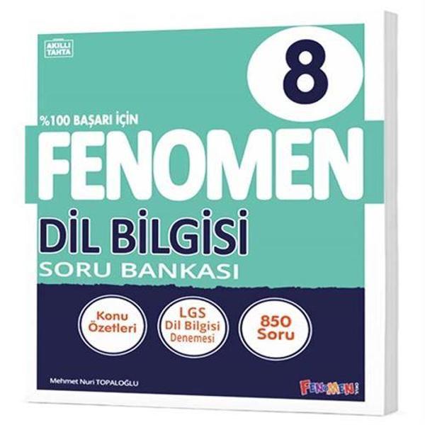 Fenomen Okul 2024 8. Sınıf Dil Bilgisi Soru Bankası - Image 1