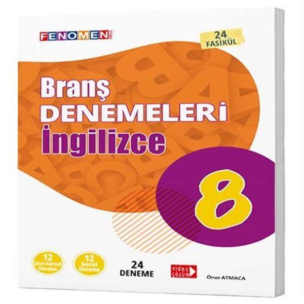 Fenomen Okul 2024 8. Sınıf Lgs İngilizce 24 Deneme - Image 1