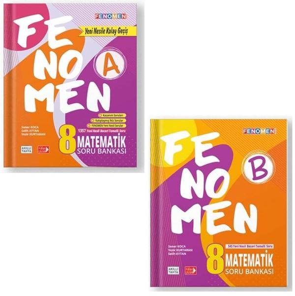 Fenomen Okul 2024 8. Sınıf Lgs Matematik A + B Soru Seti - Image 1