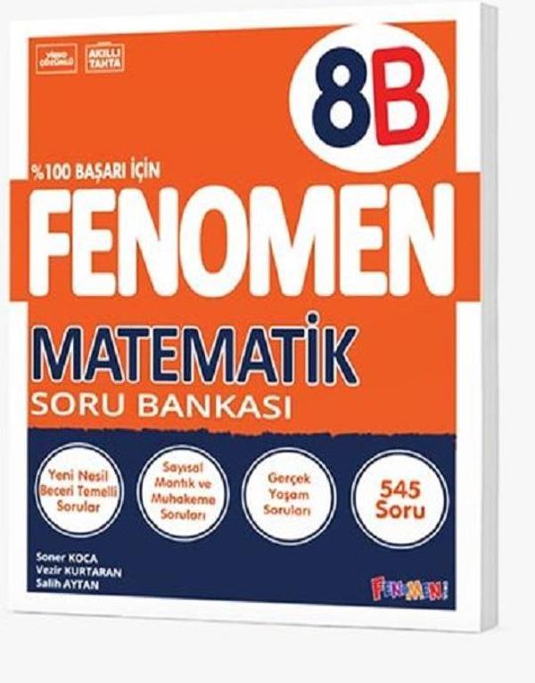 Fenomen Okul 2024 8. Sınıf Matematik Soru Bankası B İleri Düzey - Image 1