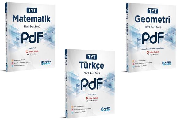 Eğitim Vadisi 2024 Tyt Matematik Türkçe Geometri Pdf Planlı Ders Föyü Seti - Eğitim Vadisi - Image 1