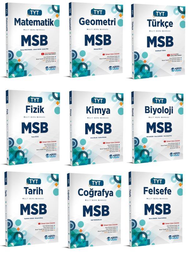 Eğitim Vadisi 2024 Tyt Msb Multi Soru Bankası Seti Tam Set - Eğitim Vadisi - Image 1