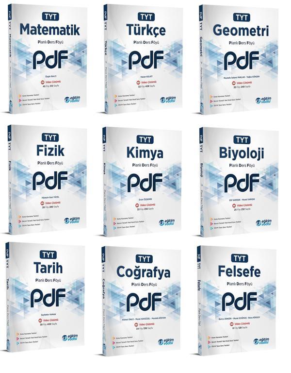 Eğitim Vadisi 2024 Tyt Pdf Planlı Ders Föyü Seti Tam Set - Eğitim Vadisi - Image 1