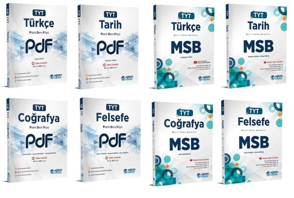Eğitim Vadisi 2024 Tyt Sözel Pdf Planlı Ders Föyü + Msb Multi Soru Bankası Seti - Eğitim Vadisi - Image 1