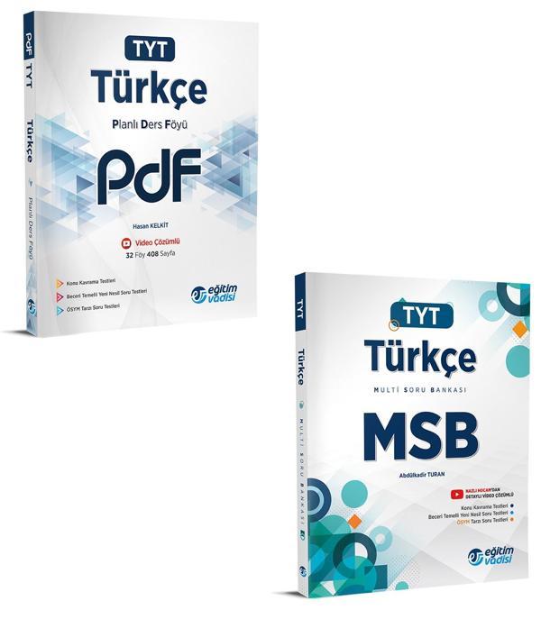 Eğitim Vadisi 2024 Tyt Türkçe Pdf + Msb Seti 2 Kitap - Eğitim Vadisi - Image 1