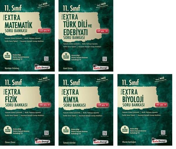 Kafadengi 2024 11. Sınıf Sayısal Extra Soru Bankası Seti - Kafa Dengi - Image 1