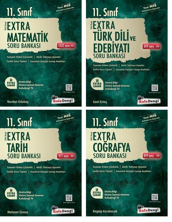 Kafadengi 2024 11. Sınıf Sözel Eşit Ağırlık Extra Soru Bankası Seti - Kafa Dengi - Image 1