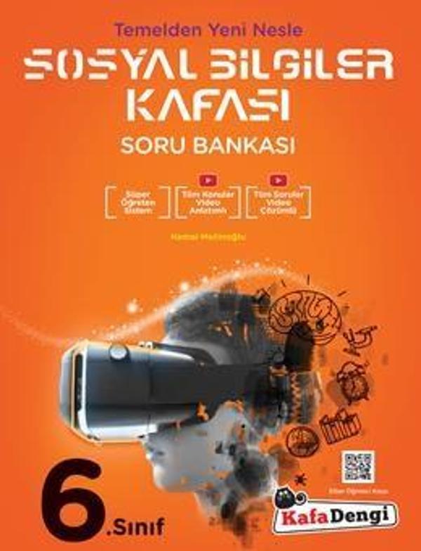 Kafadengi 2024 6. Sınıf Sosyal Bilgiler Kafası Soru Bankası - Kafa Dengi - Image 1