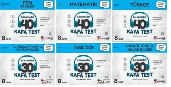 Kafadengi 2024 8. Sınıf Lgs Kafa Test Seti 6 Test Tam Set - Kafa Dengi - Image 1