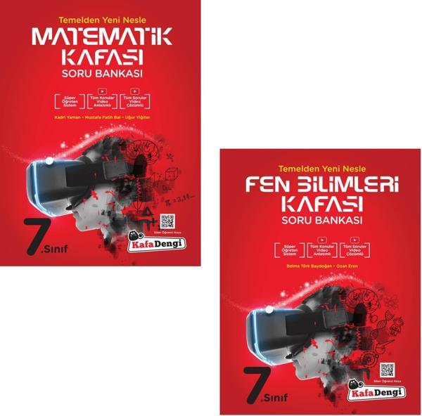Kafadengi 2024 7. Sınıf Matematik Fen Bilimleri Kafası Soru Seti - Kafa Dengi - Image 1