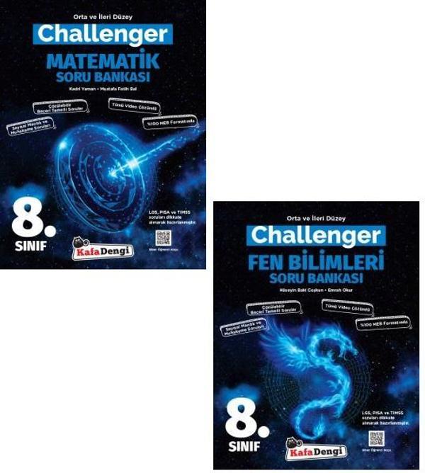 Kafadengi 2024 8. Sınıf Lgs Matematik Fen Bilimleri Challenger Soru Seti - Kafa Dengi - Image 1
