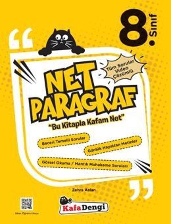 Kafadengi 2024 8. Sınıf Lgs Paragraf Net Soru Bankası - Kafa Dengi - Image 1