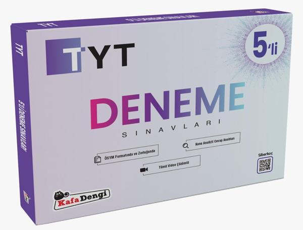 Kafadengi 2024 Tyt 5 Li Paket Deneme Sınavı - Kafa Dengi - Image 1