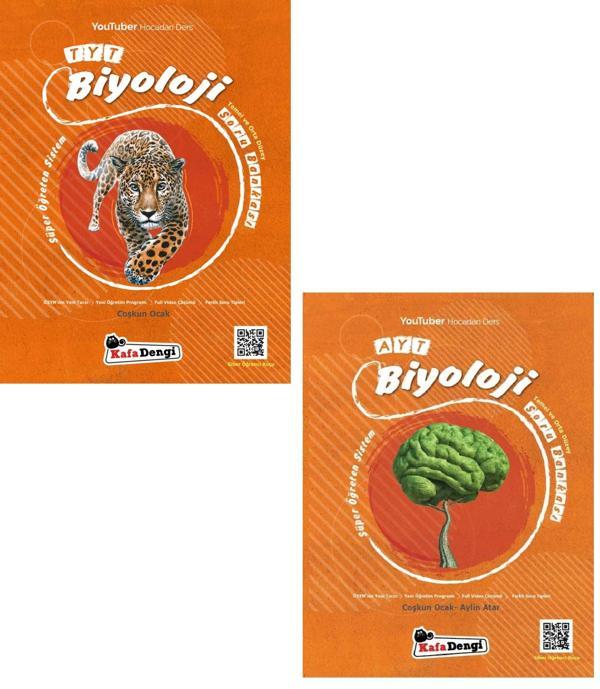 Kafadengi 2024 Tyt Ayt Biyoloji Temel Ve Orta Soru Bankası Seti - Kafa Dengi - Image 1