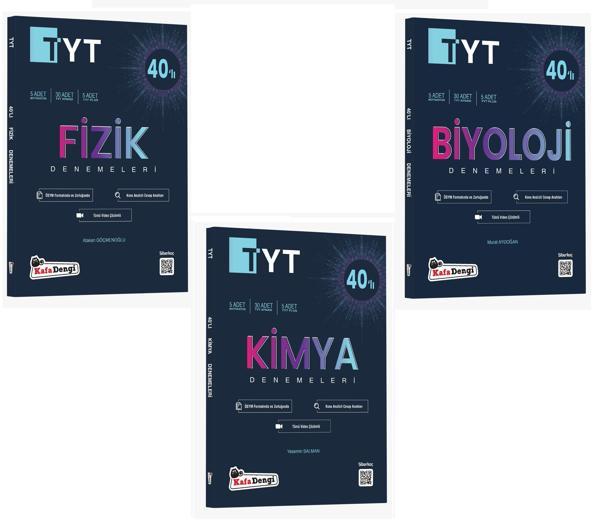 Kafadengi 2024 Tyt Fizik Kimya Biyoloji Branş Deneme Seti - Kafa Dengi - Image 1