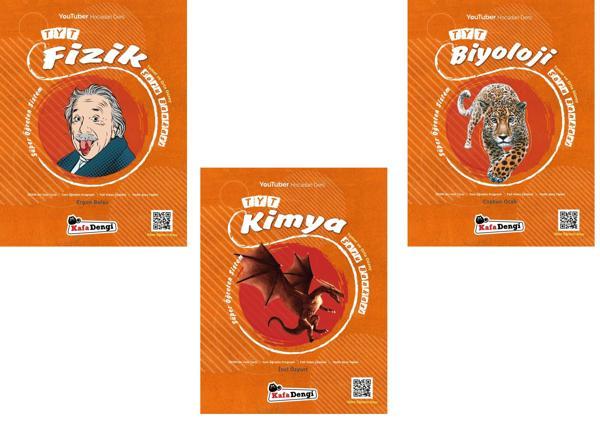 Kafadengi 2024 Tyt Fizik Kimya Biyoloji Temel Ve Orta Soru Bankası Seti - Kafa Dengi - Image 1