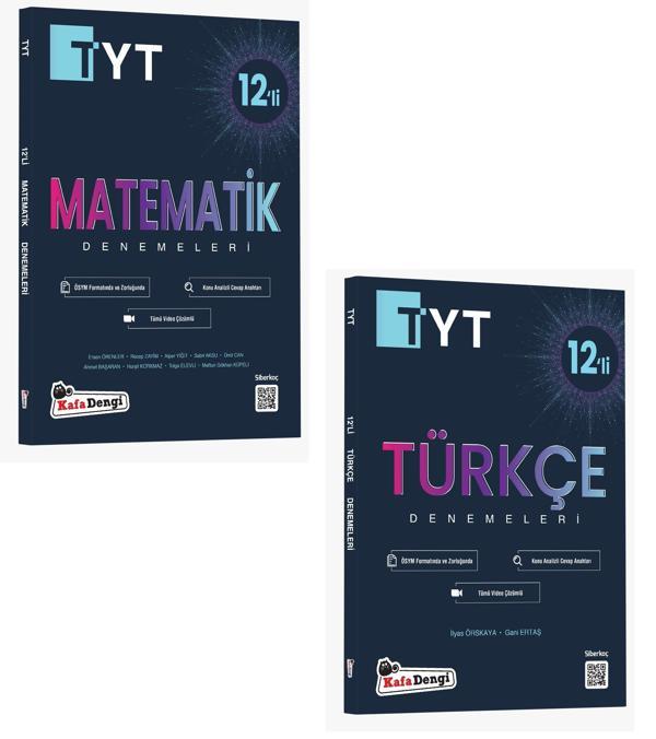 Kafadengi 2024 Tyt Matematik Türkçe Branş Deneme Seti - Kafa Dengi - Image 1