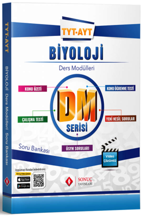 Sonuç Yayınları Tyt Ayt Biyoloji Dm Serisi Soru Bankası  - Sonuç Yayınları - Image 1