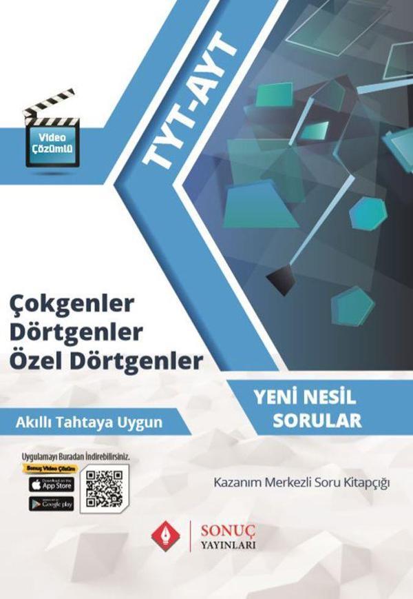 Sonuç Yayınları Tyt Ayt Çokgenler Dörtgenler Özel Dörtgenler 2023 - Sonuç Yayınları - Image 1