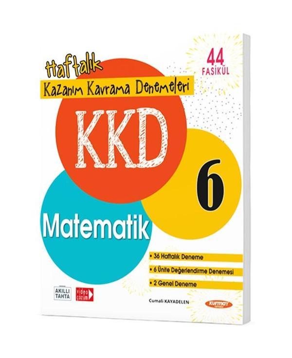 Kurmay 2024 6. Sınıf Matematik Kazanım Kavrama Denemeleri 44 Fasikül - Kurmay Yayınları - Image 1