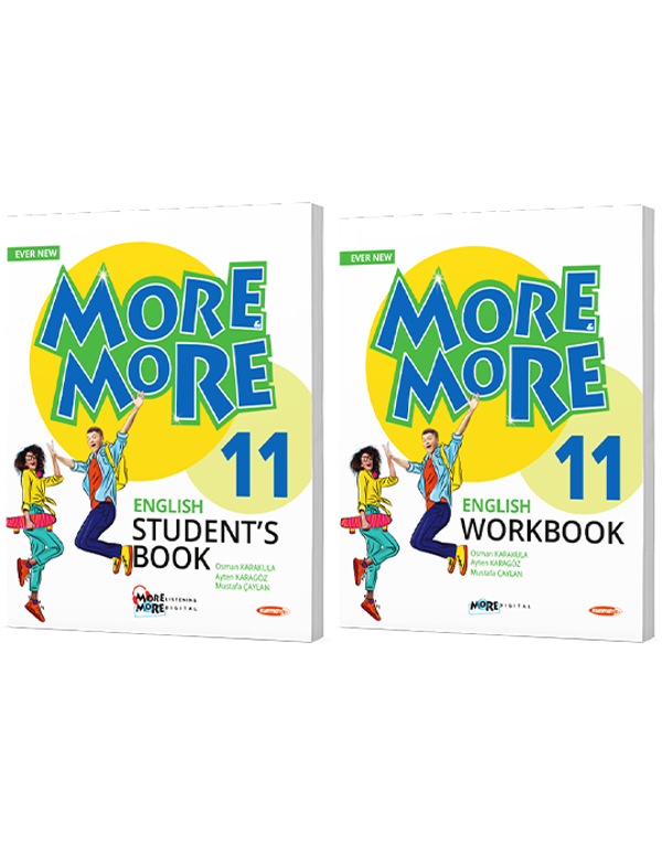 Kurmay Elt 2024 11. Sınıf More & More Students Book + Workbook - Kurmay Yayınları - Image 1