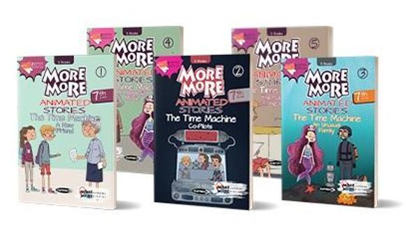 Kurmay Elt 2024 7. Sınıf More & More Hikaye Seti (5 Kitap) - Kurmay Yayınları - Image 1