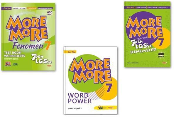 Kurmay Elt 2024 7. Sınıf More & More Test Book + Word Power + Selfie Test - Kurmay Yayınları - Image 1