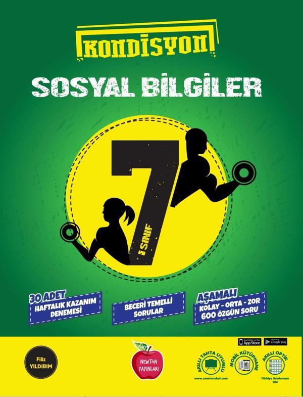 Newton 7. Sınıf Sosyal Bilgiler Kondisyon 30 Deneme 2023 - Newton Yayınları - Image 1