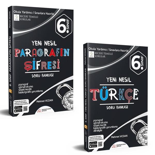 Paragrafın Şifresi 6. Sınıf Yeni Nesil Türkçe + Paragraf Soru Seti 2023 - Paragrafın Şifresi Yayınları - Image 1