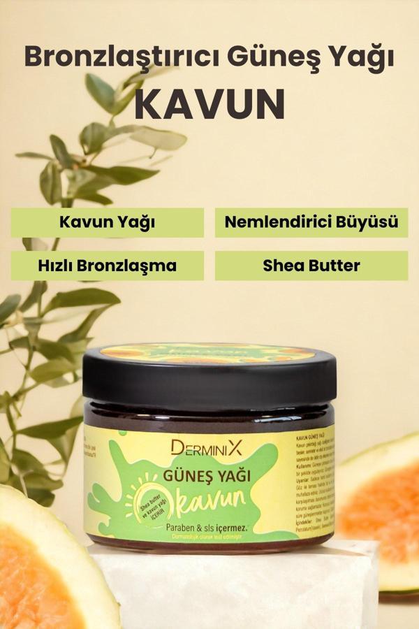 Derminix Kavun Bronzlaştırıcı Güneş Yağı - Image 1
