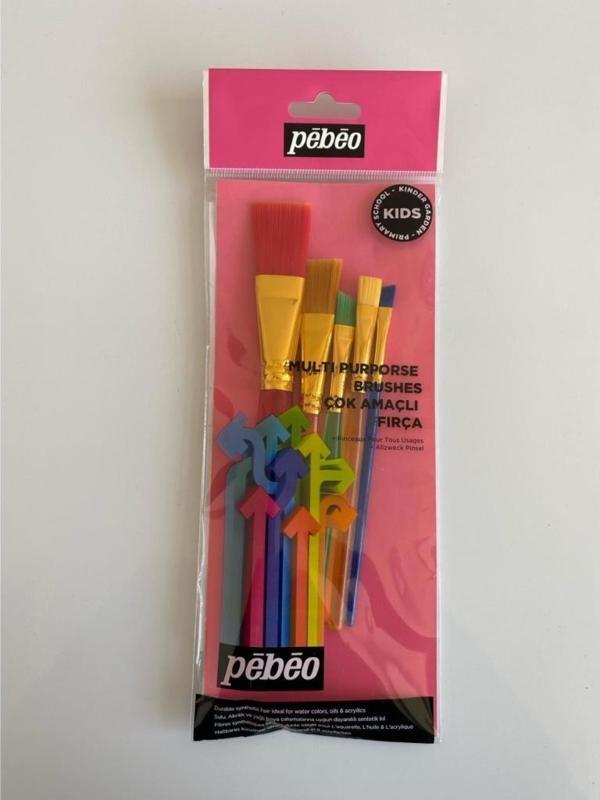 Pebeo 5'li Kids Fırça Set - Yeni - Image 1