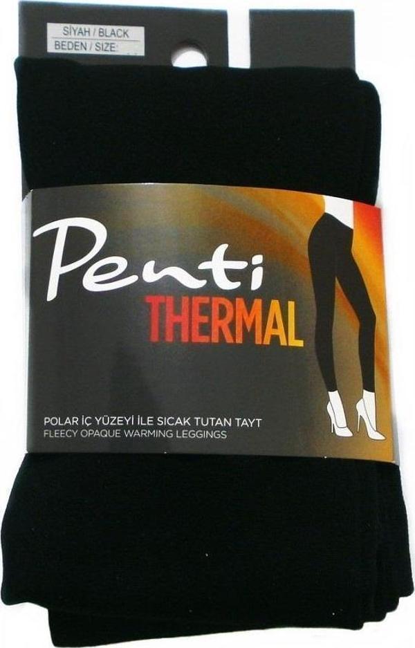 Penti Tayt Thermal 150 Den Siyah No.3 L - Image 1