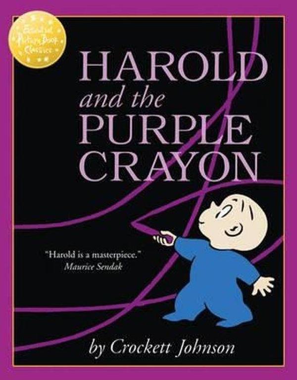 Harold and the Purple Crayon (Essential Picture Book Classics) - Harper Collins Publishers - Image 1